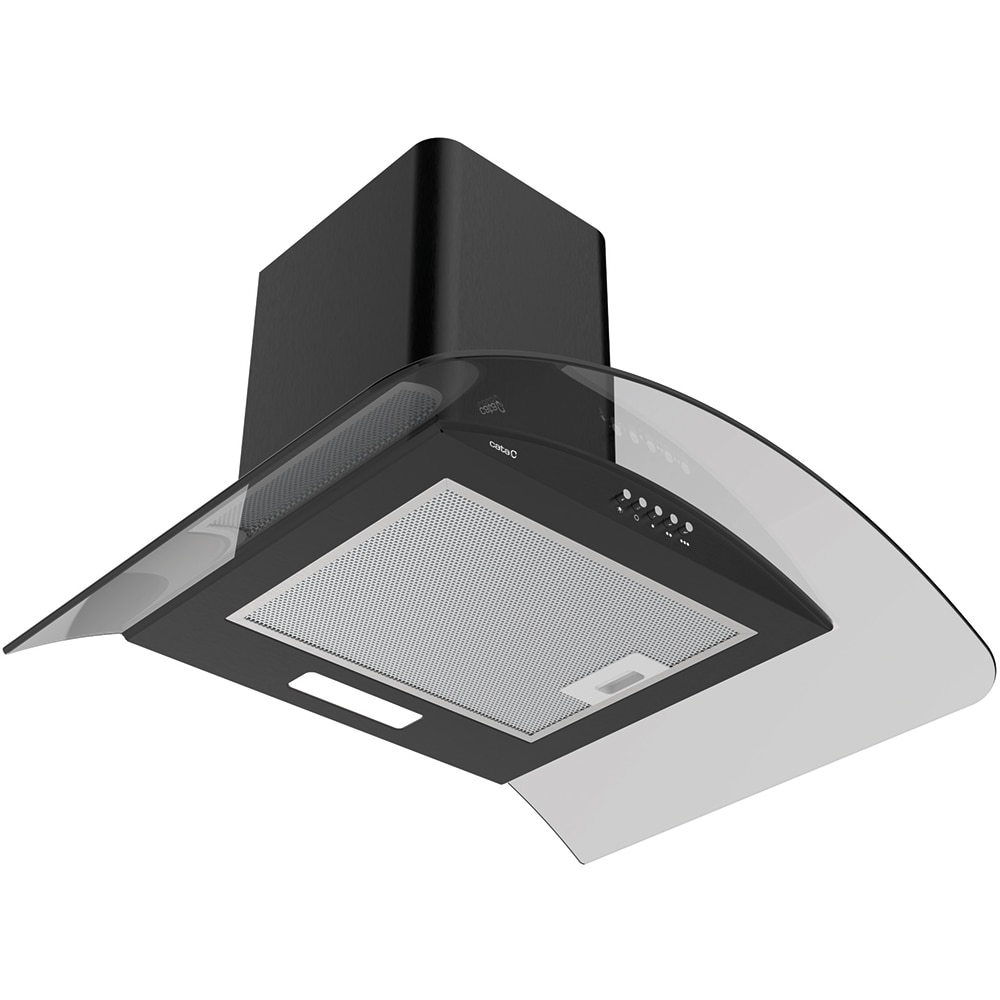 Hota decorativa CATA CK 6000 BK, 1 motor, 380 m3/h, L 60 cm, negru