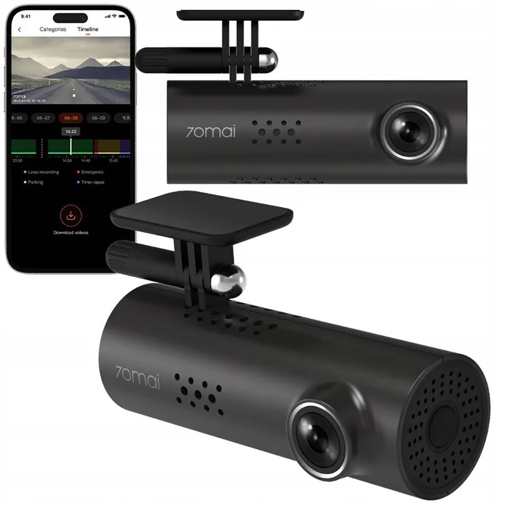 Camera auto DVR 70MAI Dash Cam 3, Wi-Fi, Full HD