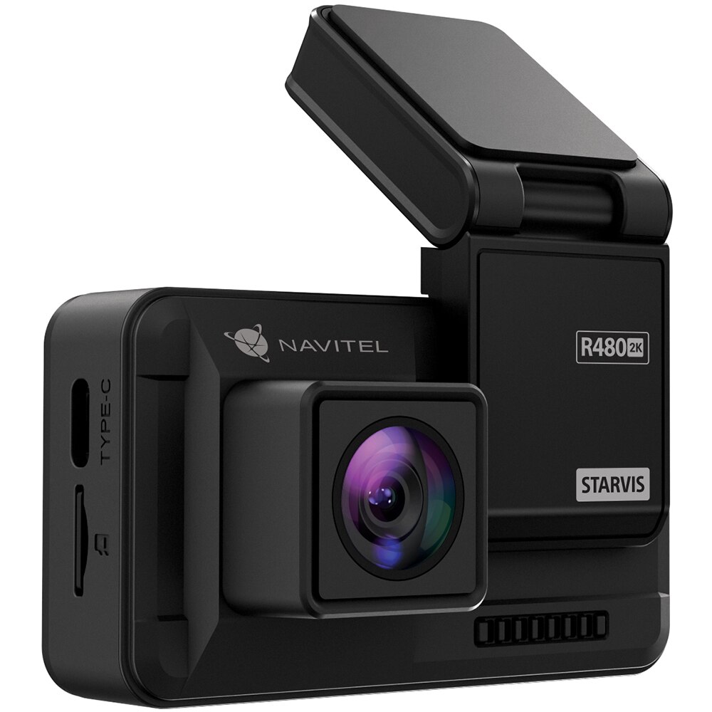 Camera auto duala DVR NAVITEL R480, 2", 2K, Night Vision, G-Senzor