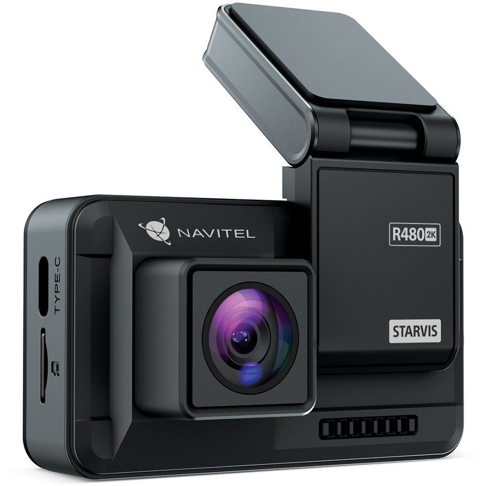 Camera auto duala DVR NAVITEL R480, 2", 2K, Night Vision, G-Senzor