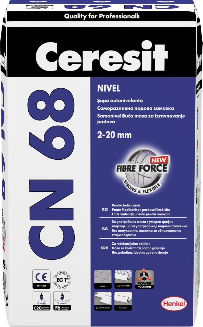 Sapa autonivelanta, 25 kg  Ceresit CN 68