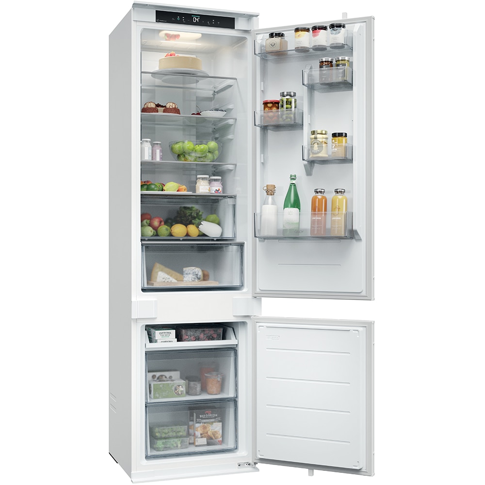 Combina frigorifica incorporabila Candy CNBQT3519EW, Total No Frost, 284 l, H 193.5 cm, Clasa E, Wi-Fi