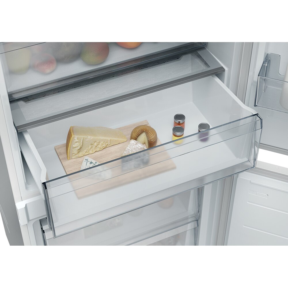 Combina frigorifica incorporabila Candy CNBQT3519EW, Total No Frost, 284 l, H 193.5 cm, Clasa E, Wi-Fi