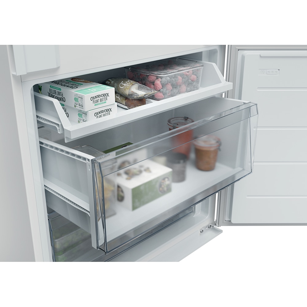 Combina frigorifica incorporabila Candy CNBQT3519EW, Total No Frost, 284 l, H 193.5 cm, Clasa E, Wi-Fi