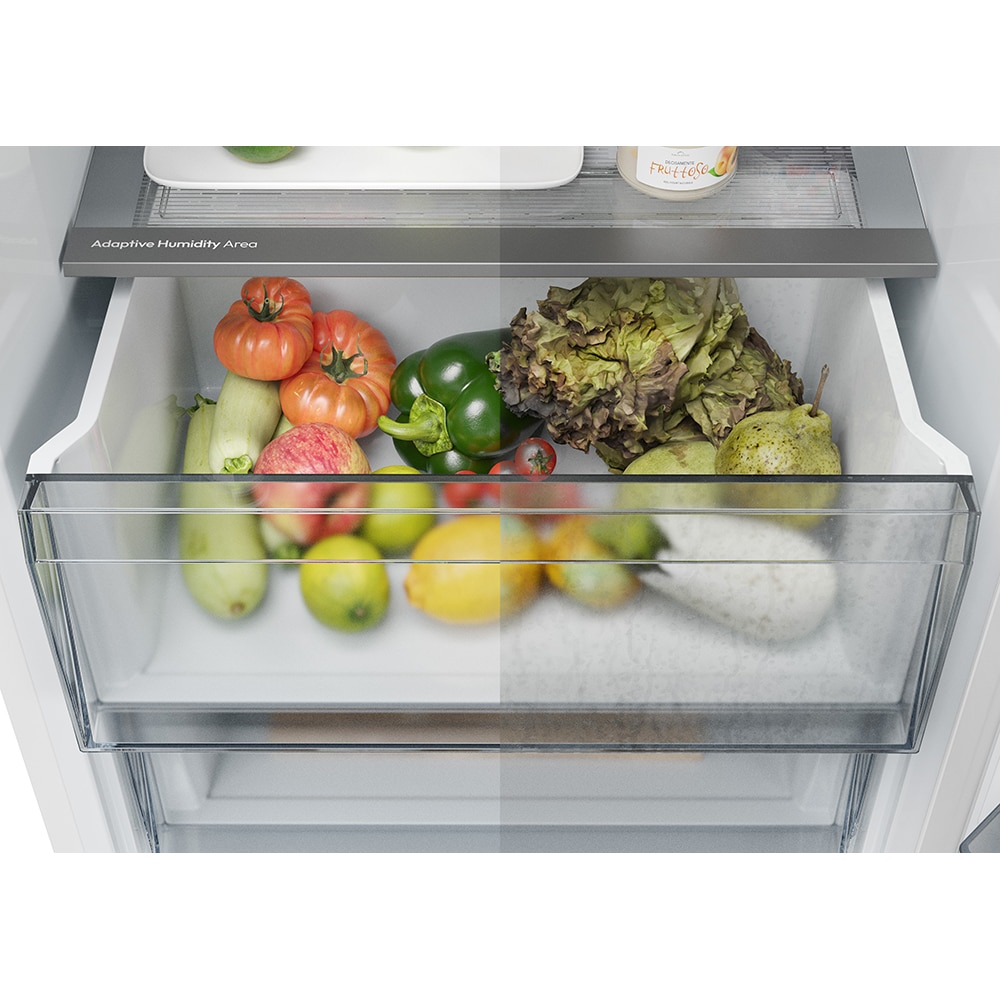 Combina frigorifica incorporabila Candy CNBQT3519EW, Total No Frost, 284 l, H 193.5 cm, Clasa E, Wi-Fi