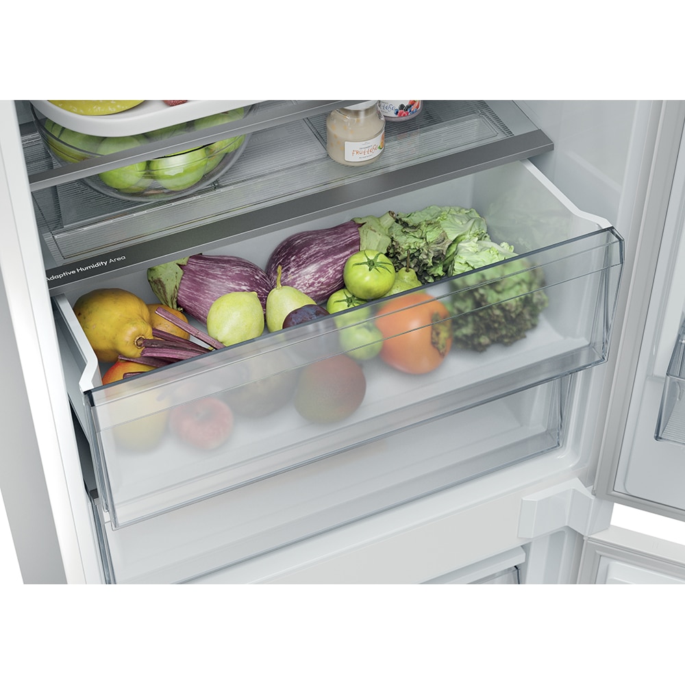 Combina frigorifica incorporabila CANDY CNBQT3719EW, Total No Frost, 382 l, H 193.5 cm, Clasa E, Wi-Fi