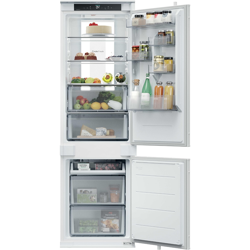 Combina frigorifica incorporabila CANDY CNBQT5518E, Total No Frost, 251 l, H 177.2 cm, Clasa E