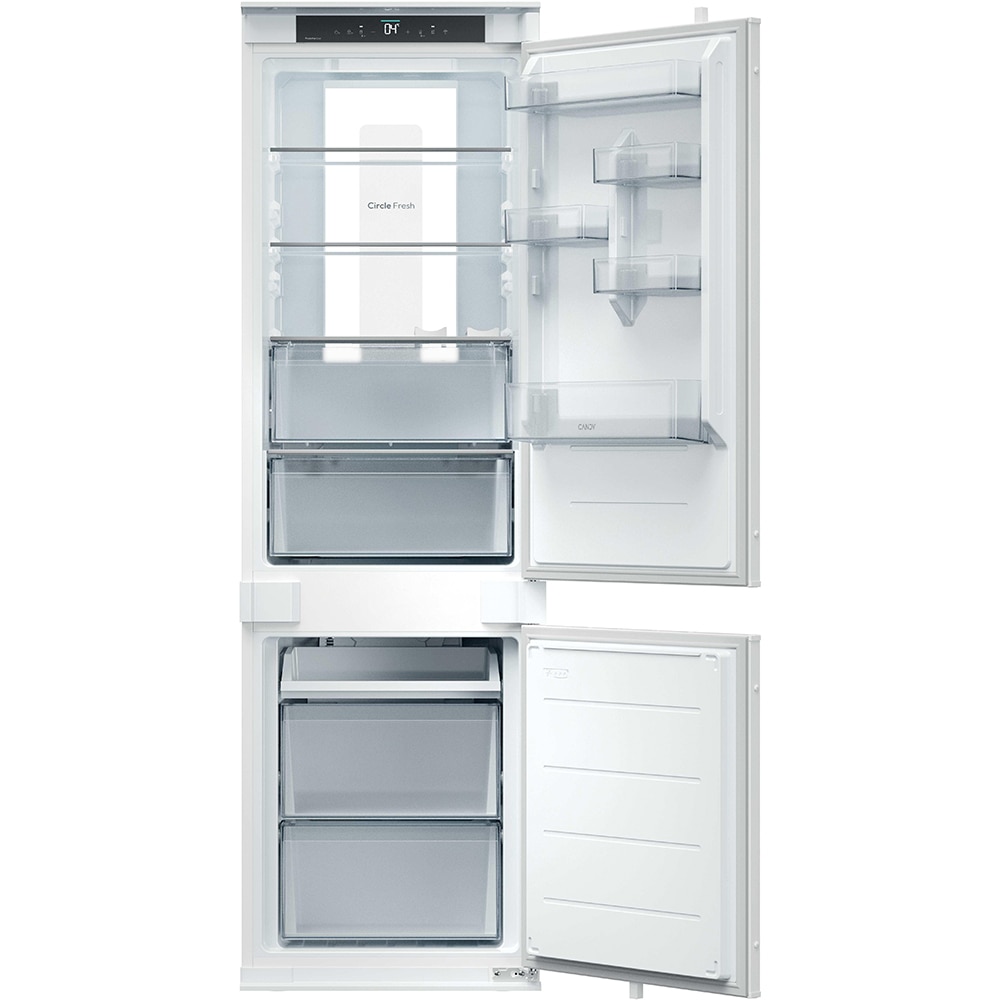 Combina frigorifica incorporabila CANDY CNBQT5518E, Total No Frost, 251 l, H 177.2 cm, Clasa E
