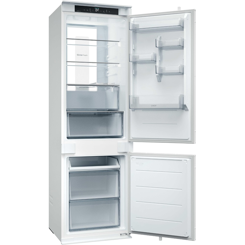 Combina frigorifica incorporabila CANDY CNBQT5518E, Total No Frost, 251 l, H 177.2 cm, Clasa E