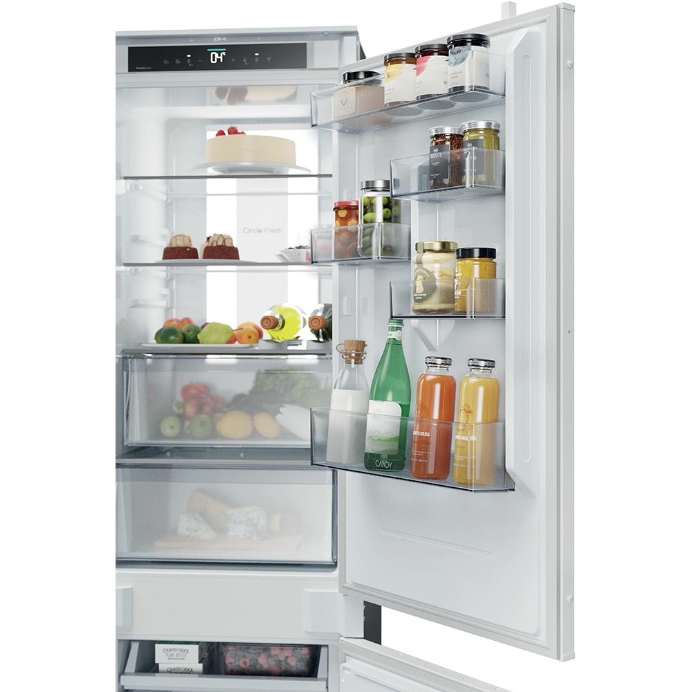 Combina frigorifica incorporabila CANDY CNBQT5518E, Total No Frost, 251 l, H 177.2 cm, Clasa E