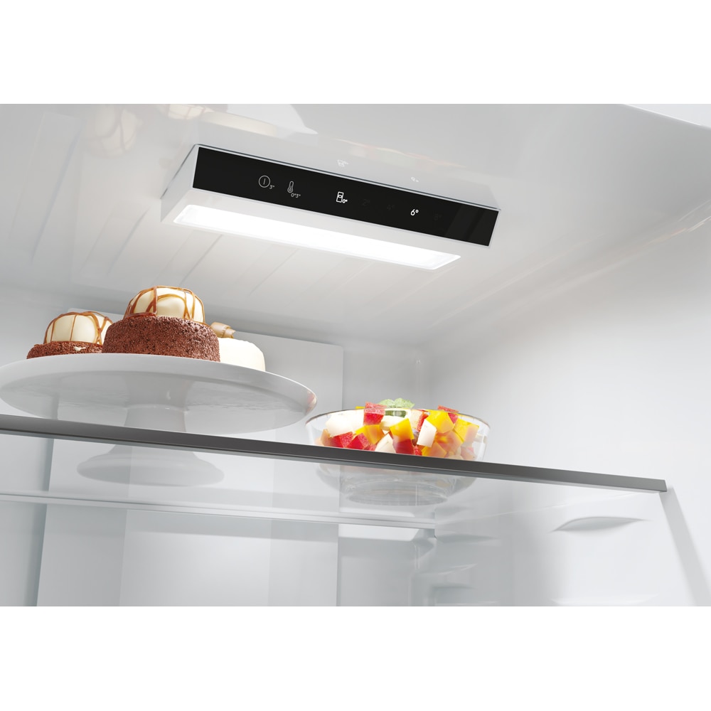 Combina frigorifica CANDY CNCQ2T518EB, No Frost, 279 l, H 182 cm, Clasa E, negru