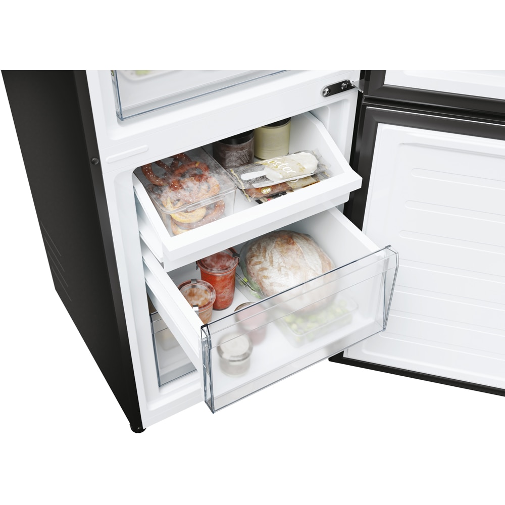 Combina frigorifica CANDY CNCQ2T518EB, No Frost, 279 l, H 182 cm, Clasa E, negru