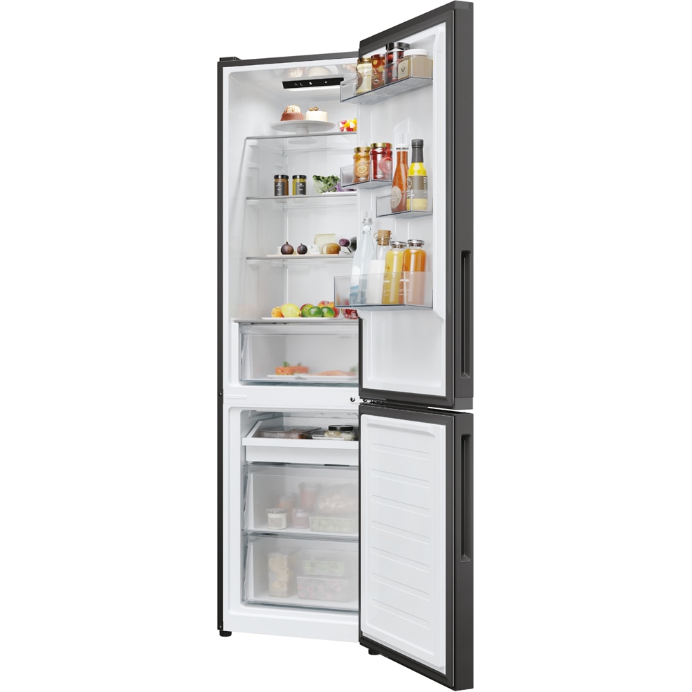 Combina frigorifica CANDY CNCQ2T518EB, No Frost, 279 l, H 182 cm, Clasa E, negru