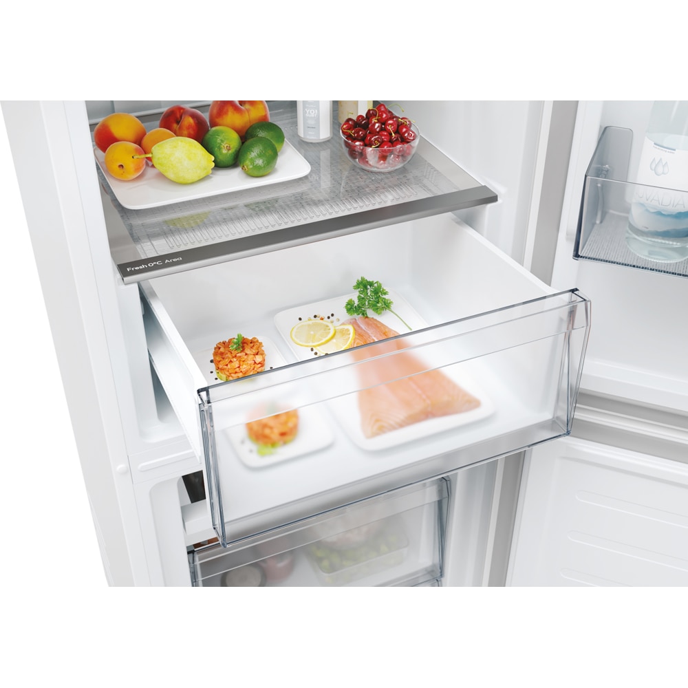 Combina frigorifica CANDY CNCQ2T518EW, No Frost, 279 l, H 182 cm, Clasa E, alb