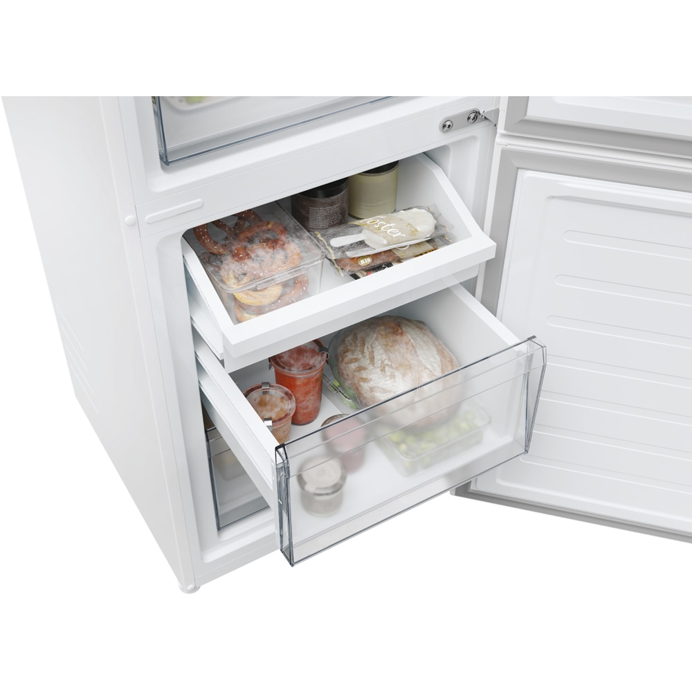 Combina frigorifica CANDY CNCQ2T518EW, No Frost, 279 l, H 182 cm, Clasa E, alb