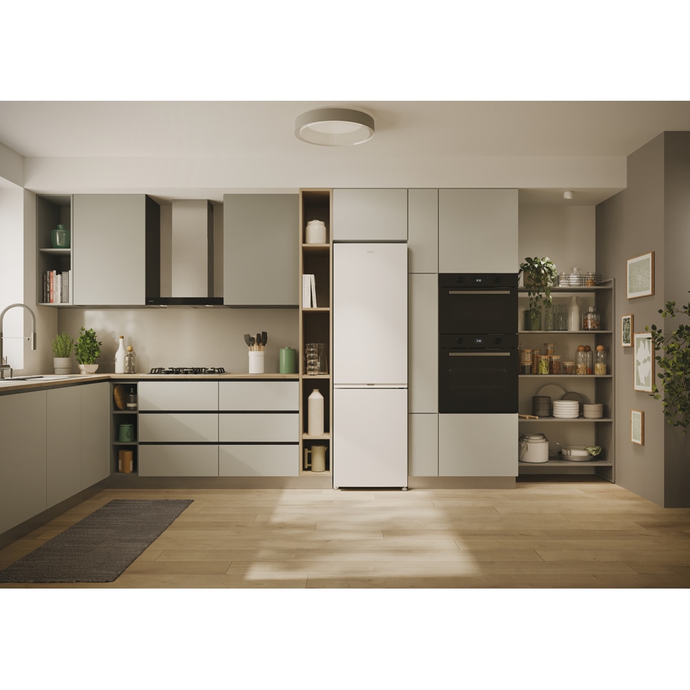 Combina frigorifica CANDY CNCQ2T518EW, No Frost, 279 l, H 182 cm, Clasa E, alb