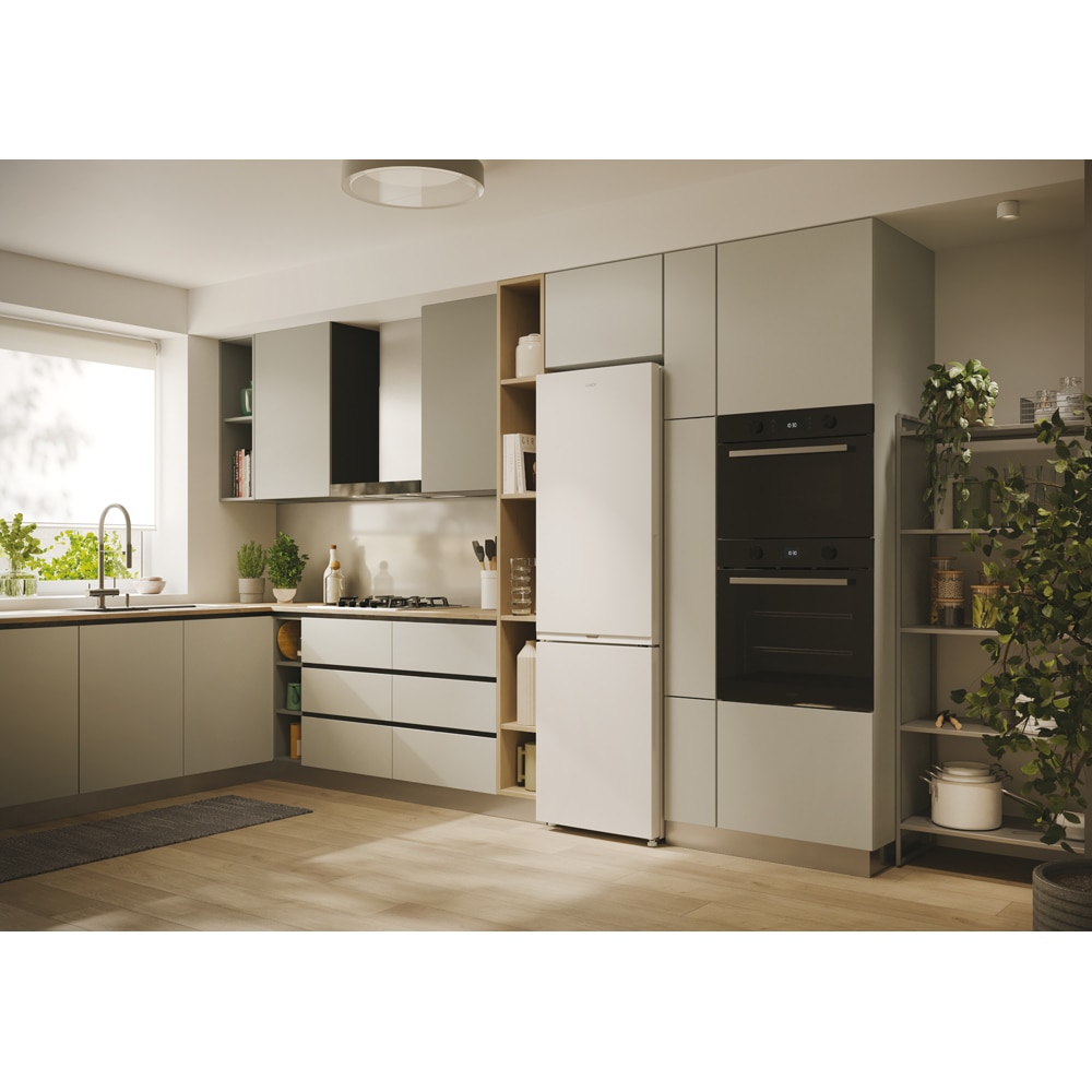 Combina frigorifica CANDY CNCQ2T518EW, No Frost, 279 l, H 182 cm, Clasa E, alb
