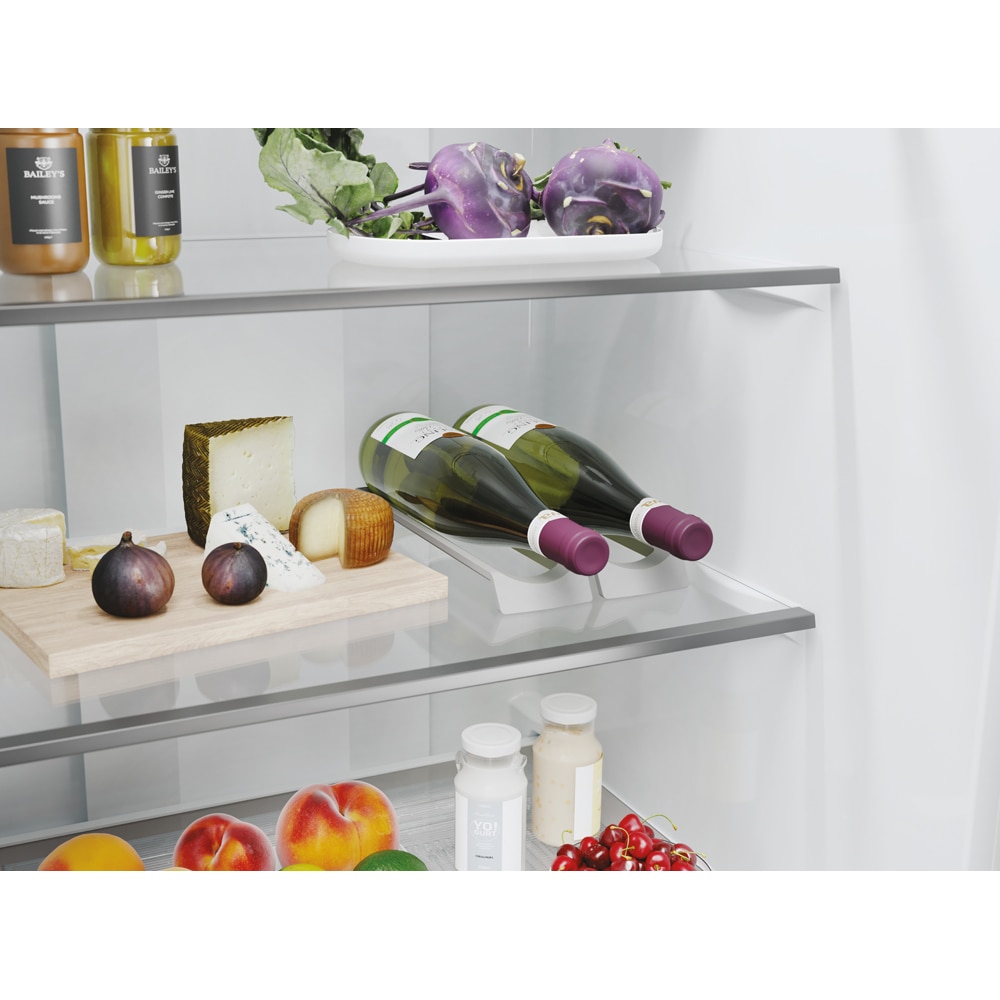 Combina frigorifica CANDY CNCQ2T518EX, No Frost, 279 l, H 182 cm, Clasa E, inox