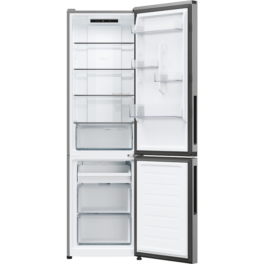 Combina frigorifica CANDY CNCQ2T518EX, No Frost, 279 l, H 182 cm, Clasa E, inox