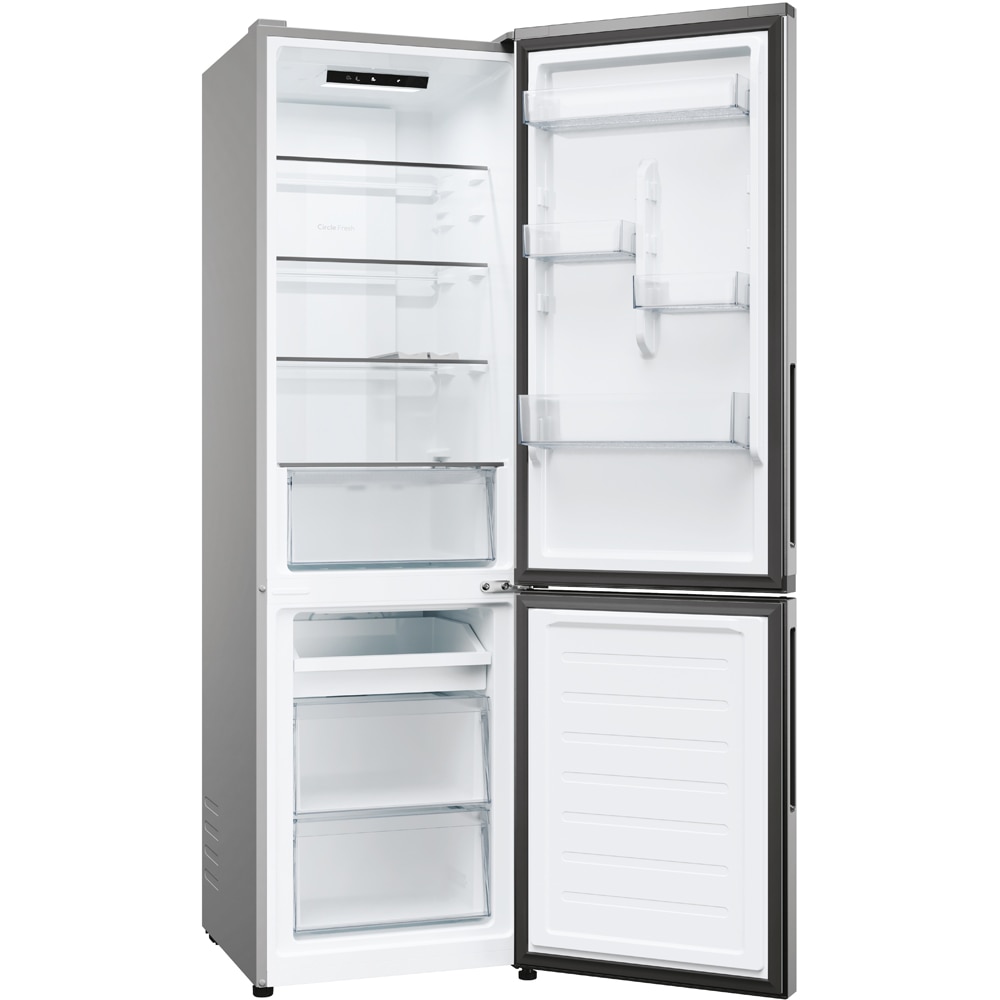 Combina frigorifica CANDY CNCQ2T518EX, No Frost, 279 l, H 182 cm, Clasa E, inox