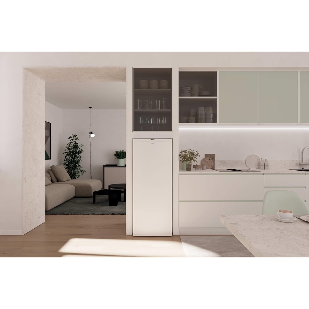 Congelator CANDY CNUQ2L513EW, Low Frost, 169 l, H 138 cm, Clasa E, alb