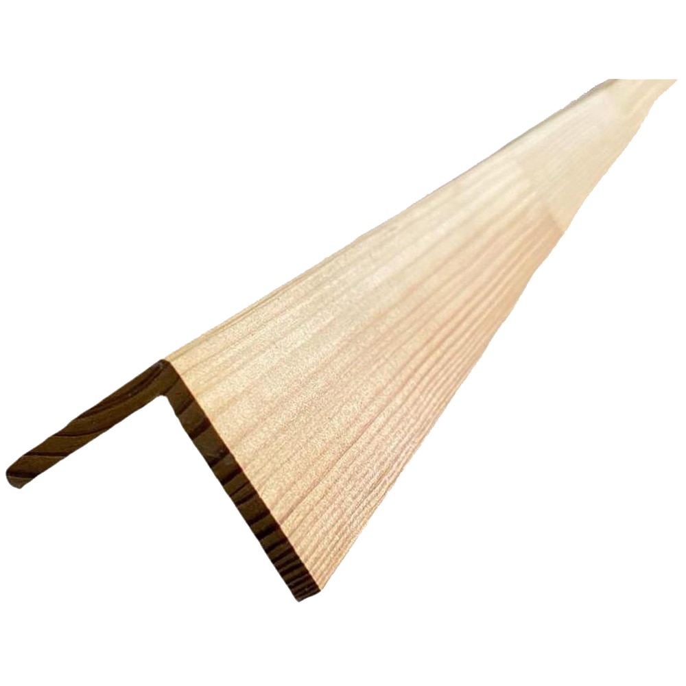 Coltar exterior PRO MOBILA L, lemn rasinoase, 2.4 m, 18 x 4 mm, natur