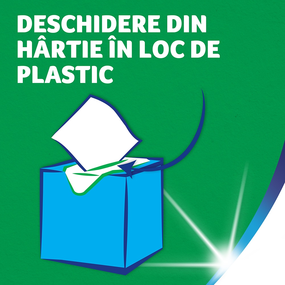 Servetele faciale ZEWA Kids, 3 straturi, 60 bucati, 12 pachete