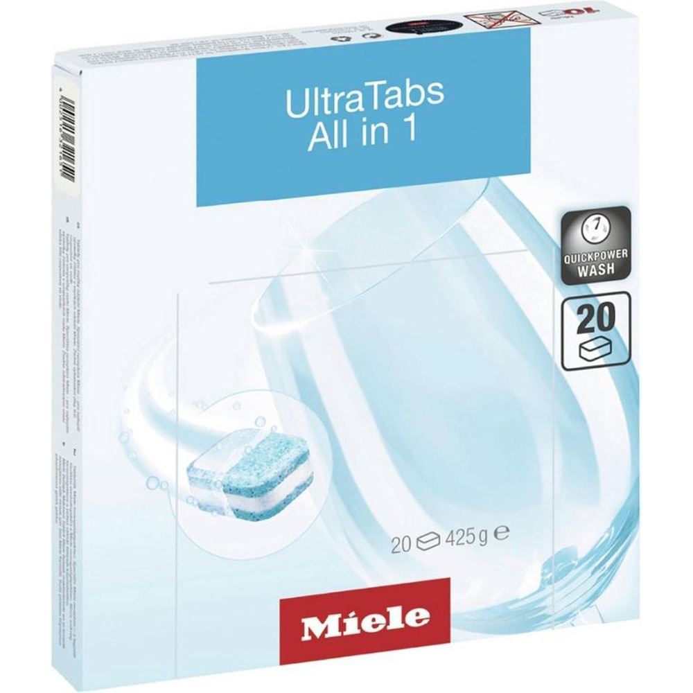 Detergent pentru masina de spalat vase MIELE UltraTabs Multi, 20 tablete
