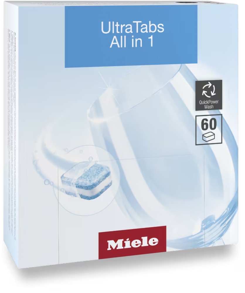 Detergent pentru masina de spalat vase MIELE UltraTabs All in One, 60 tablete