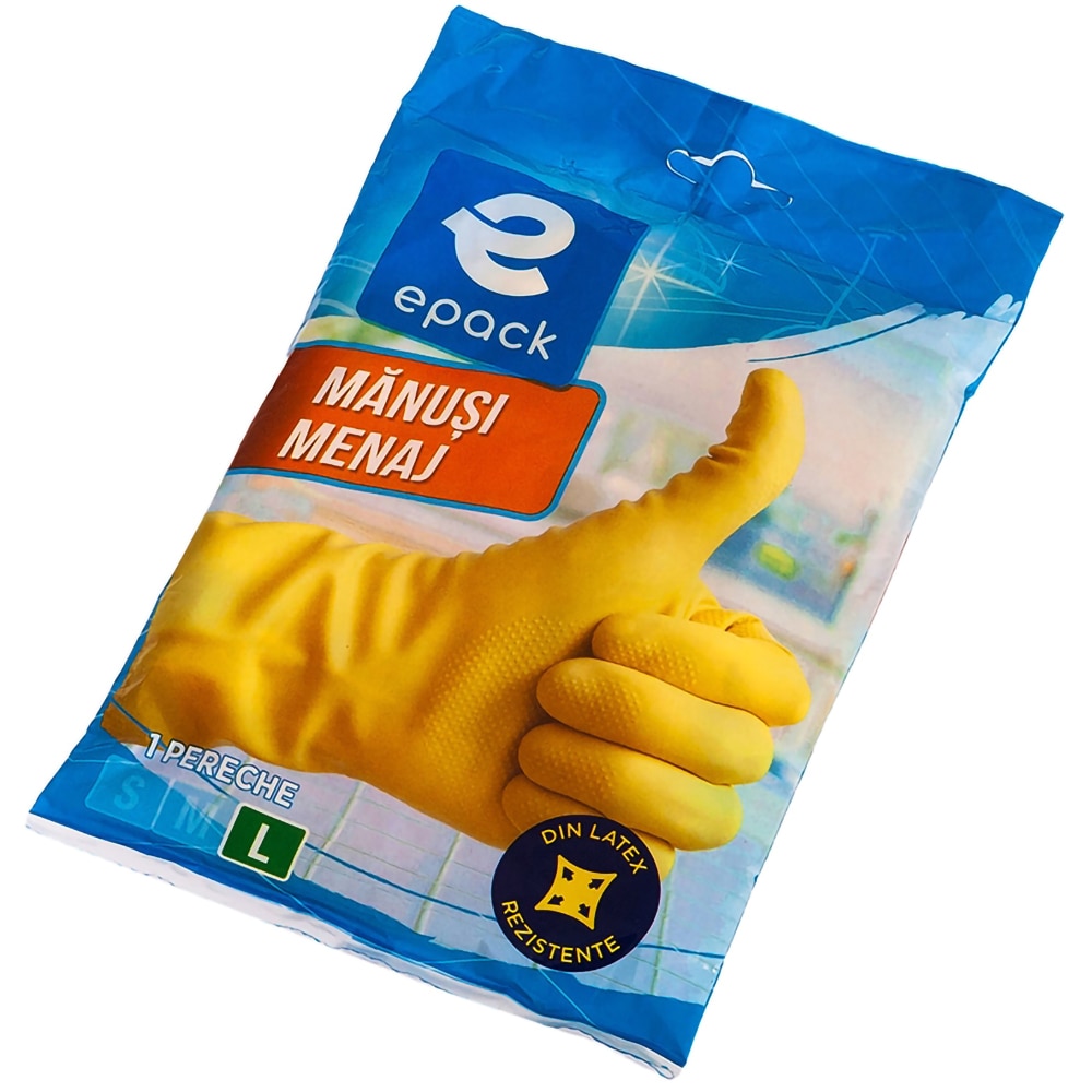 Manusi menaj EPACK 2262, latex, marimea L