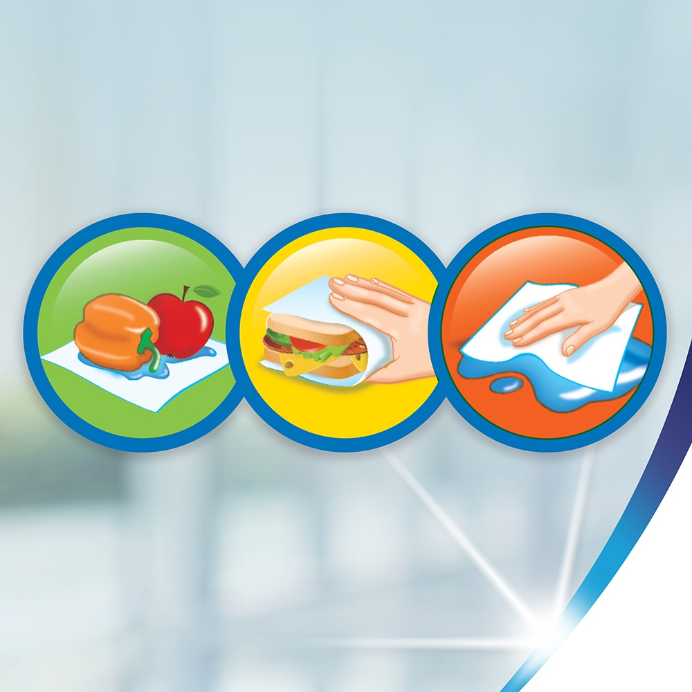 Prosoape de hartie ZEWA Jumbo, 2 straturi, 2 role, 650 foi