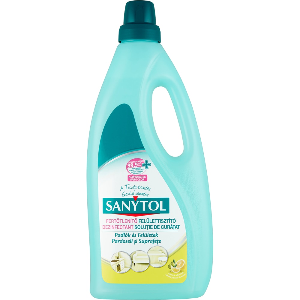 Dezinfectant anti-alergeni SANYTOL Lamaie si Frunze de Maslin, 1L