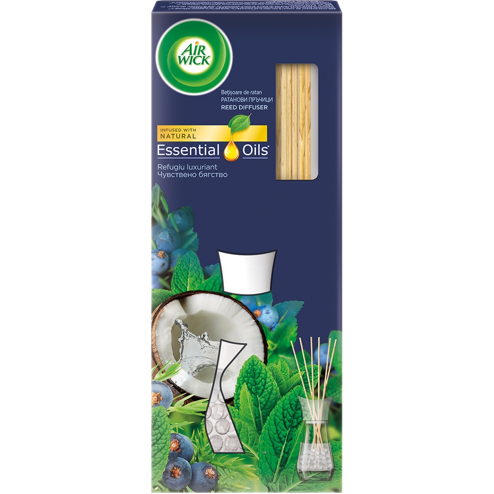 Odorizant cu betisoare AIR WICK, Lush, 25 ml