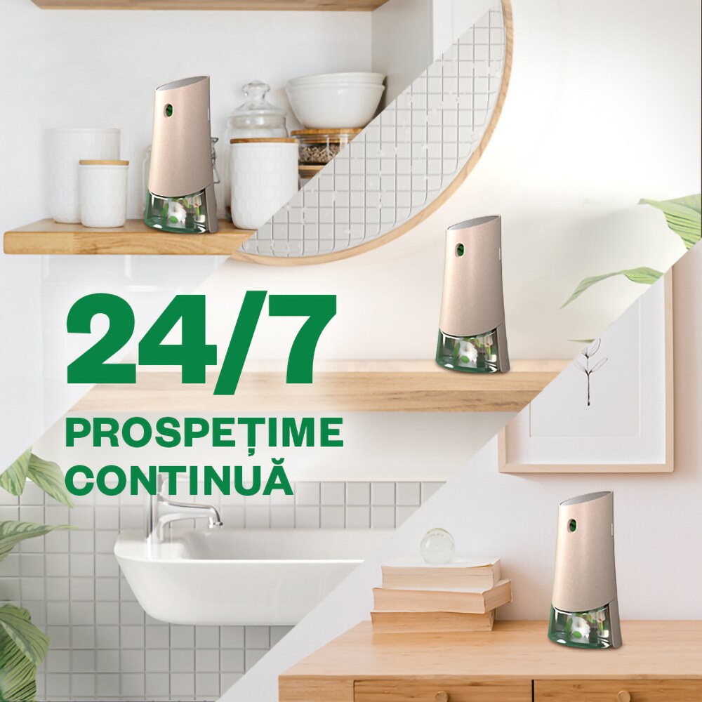 Rezerva odorizant de camera fara aerosoli AIR WICK, Buchet de Iasomie, 228 ml