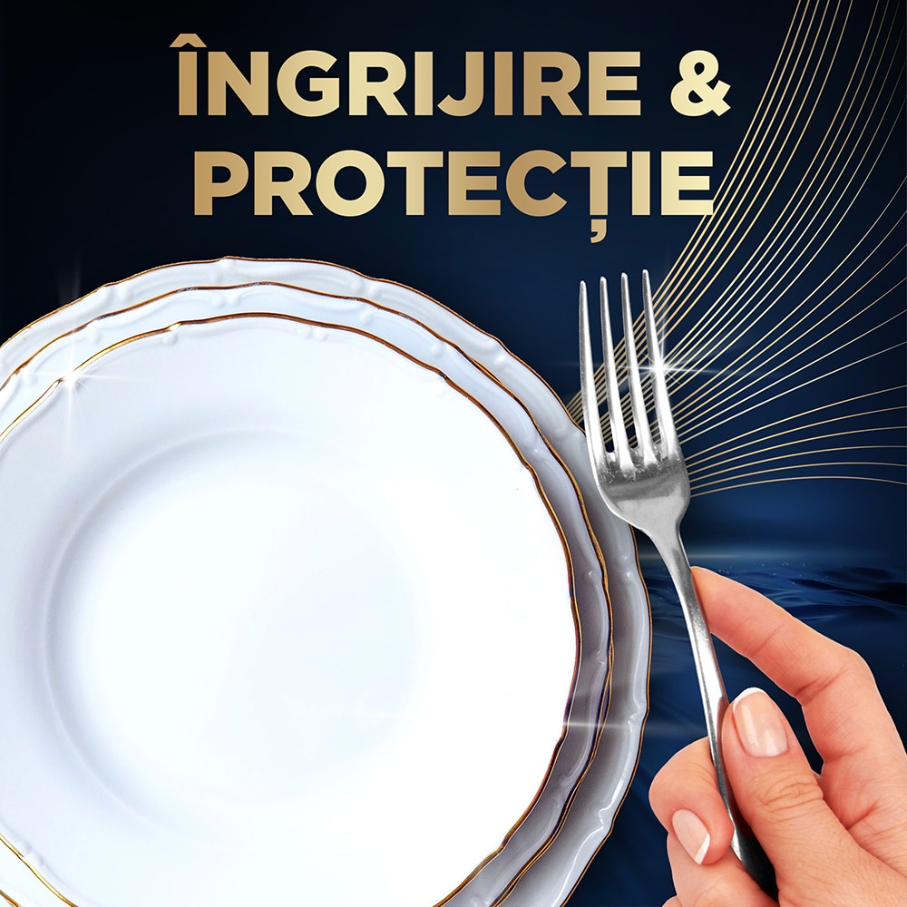 Detergent pentru masina de spalat vase FINISH Ultimate Plus, 45 capsule