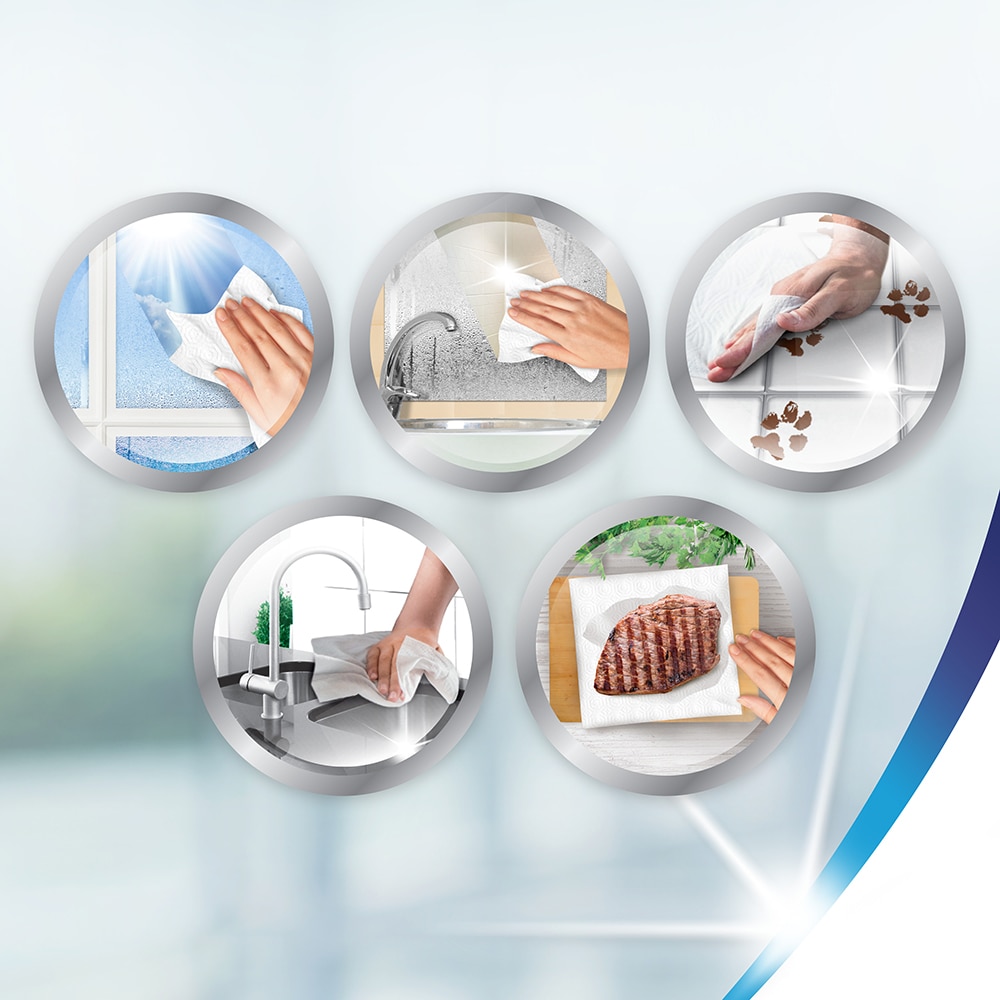 Prosoape de hartie ZEWA Extra Long, 2 straturi, 2 role, 140 foi