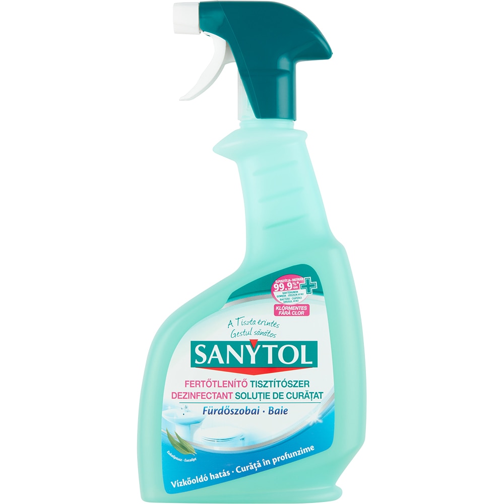 Solutie dezinfectanta SANYTOL Eucalipt, Baie, 500ml