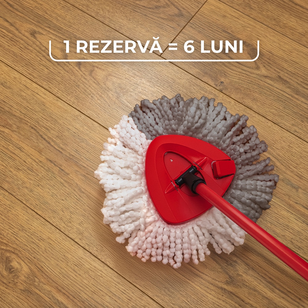 Rezerva mop VILEDA Turbo Classic, alb