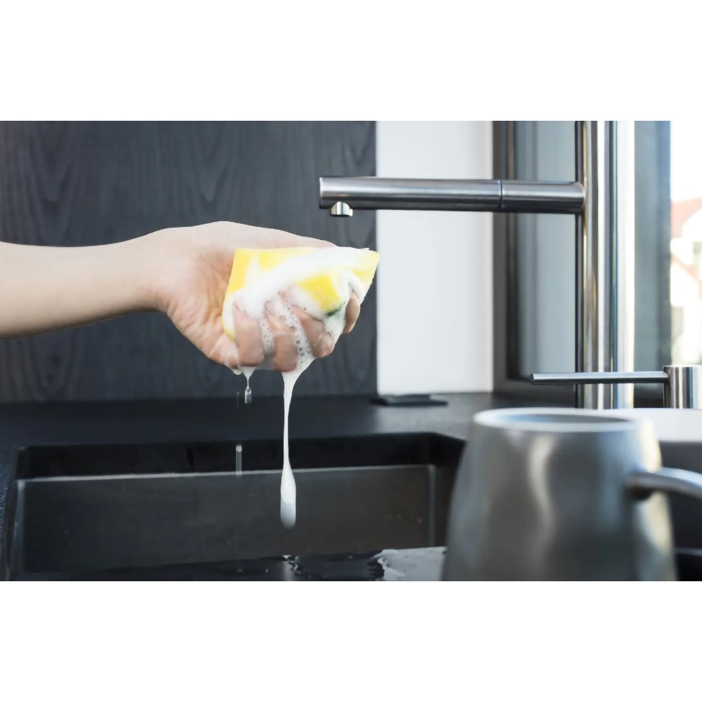 Burete de vase VILEDA Tip Top 46090, 3 bucati, galben-verde