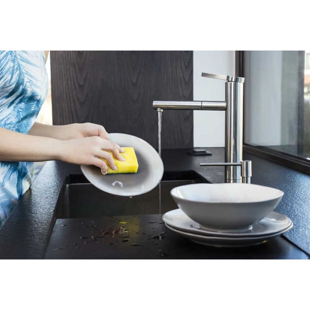 Burete de vase VILEDA Tip Top 46090, 3 bucati, galben-verde