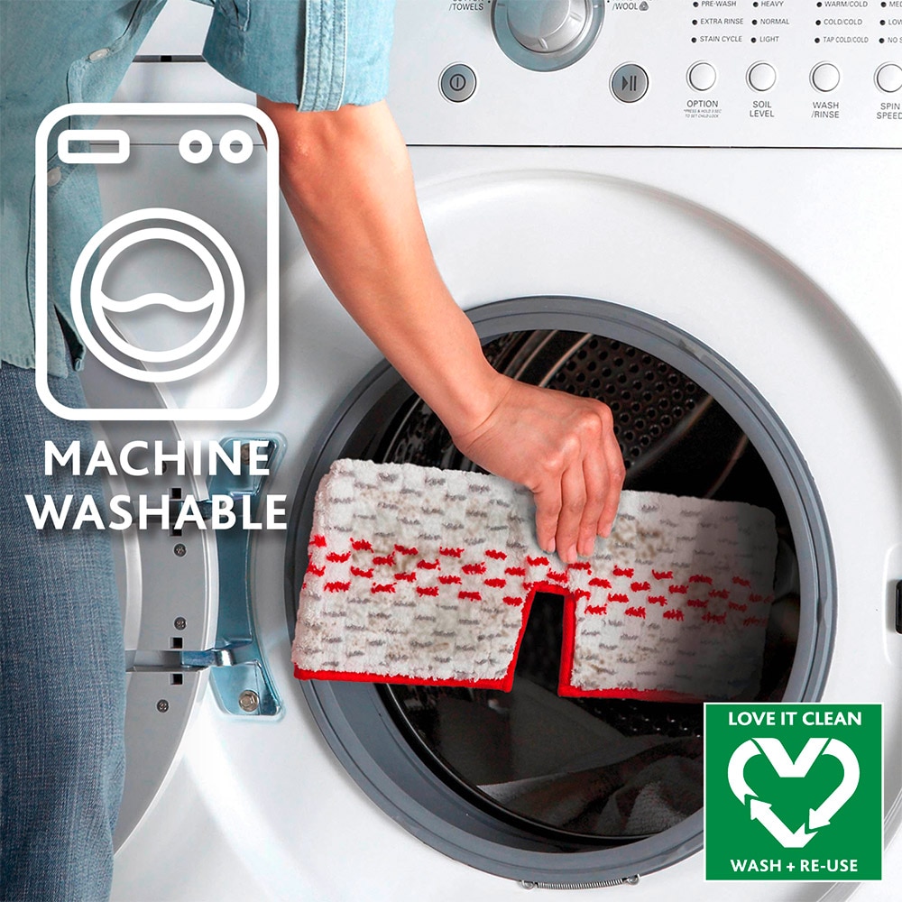 Rezerva mop VILEDA 46608 1-2 Spray Max, alb-rosu