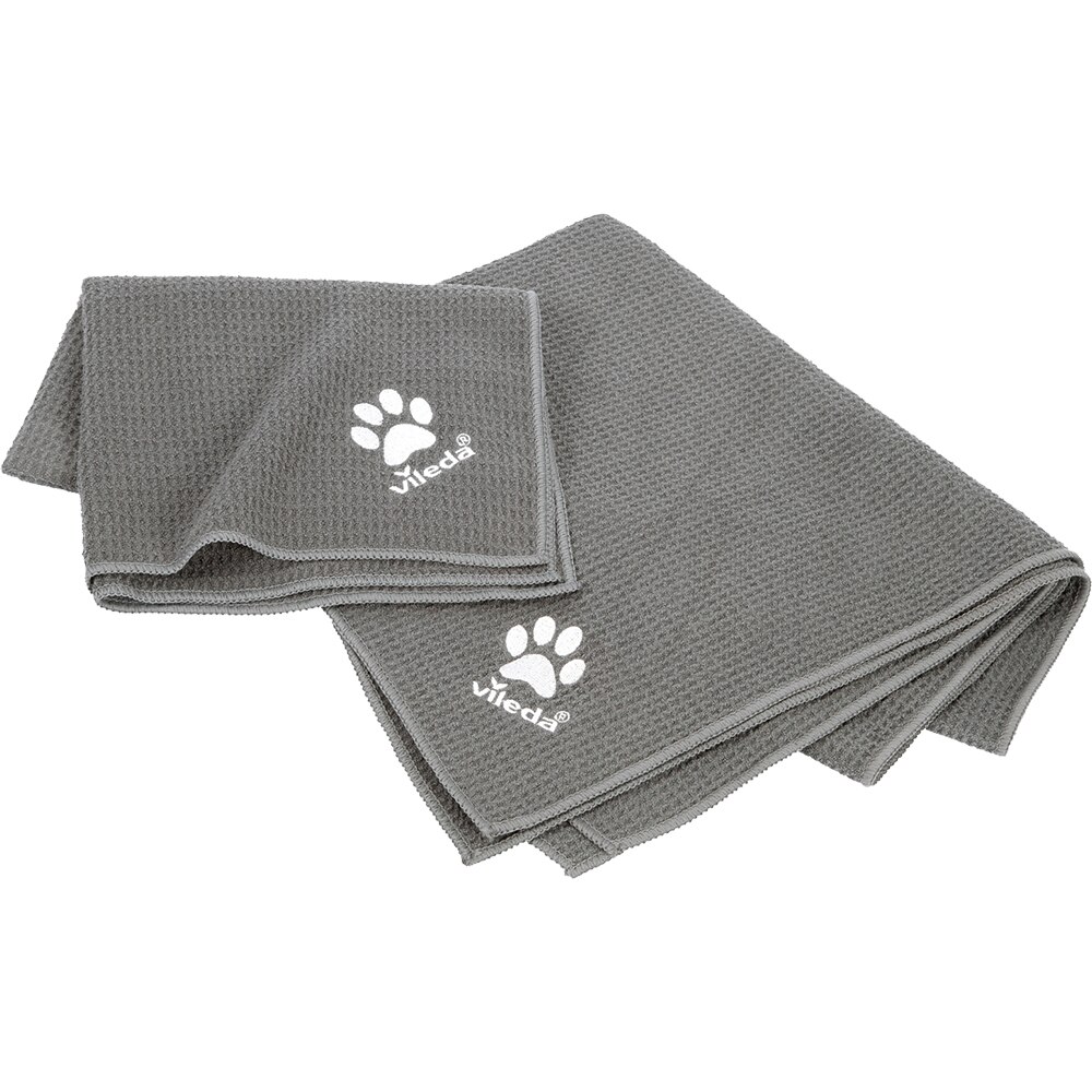 Prosop microfibra VILEDA Pet Pro M, 45 x 70 cm, gri