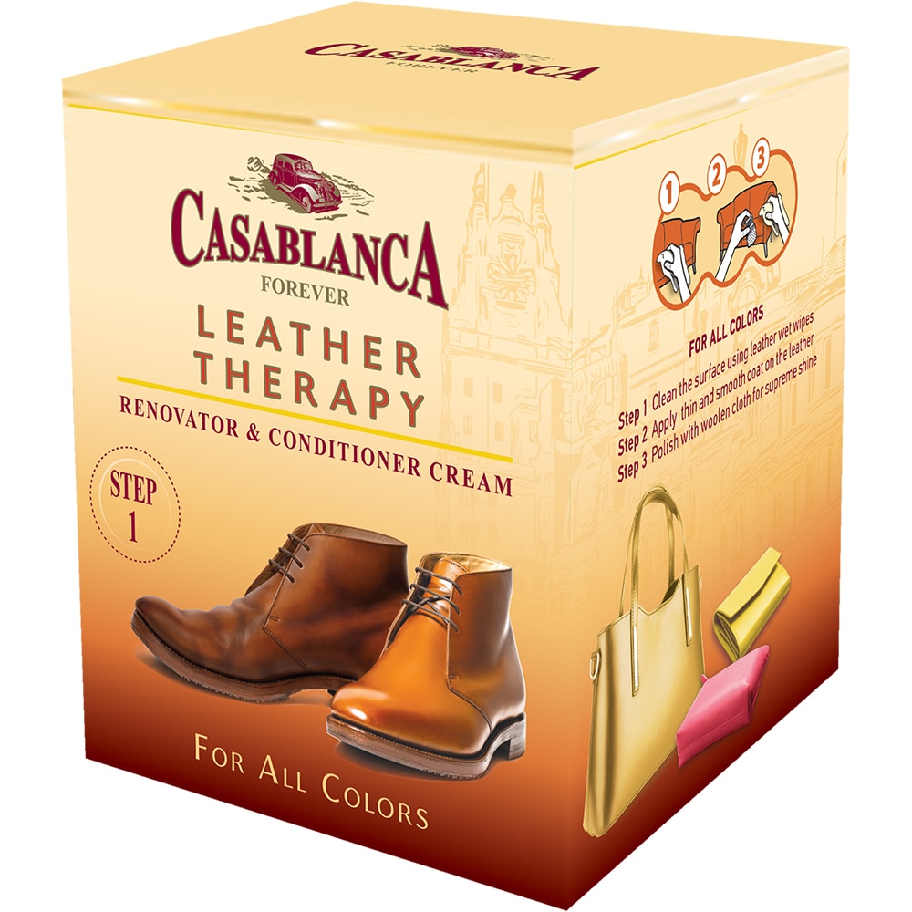Crema pantofi CASABLANCA Leather Therapy, 200 ml