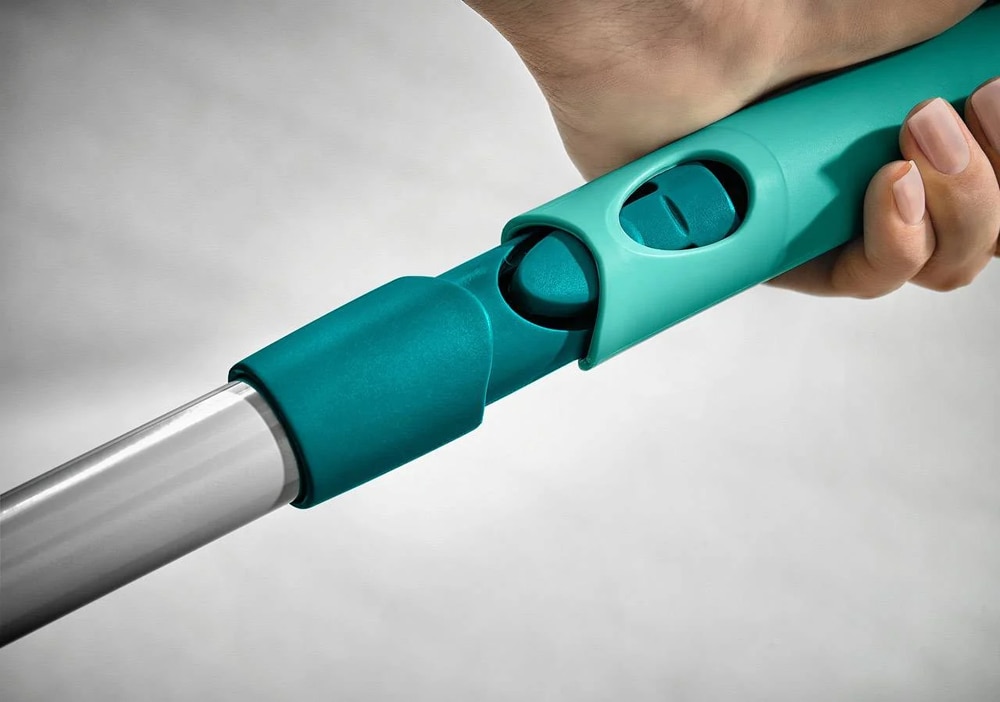 Racleta curatat geamuri si ferestre LEIFHEIT Powerslide, turcoaz