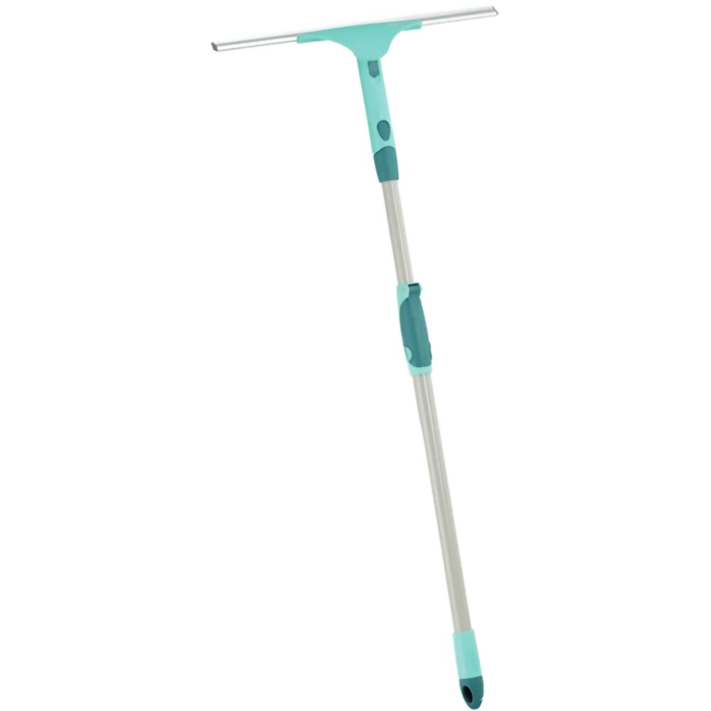 Stergator geamuri cu maner telescopic LEIFHEIT PowerSlide, turcoaz
