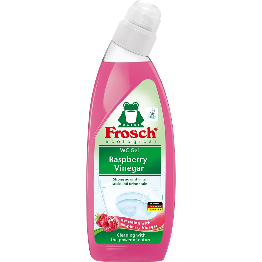 Solutie curatare toaleta FROSCH, Zmeura, 750ml