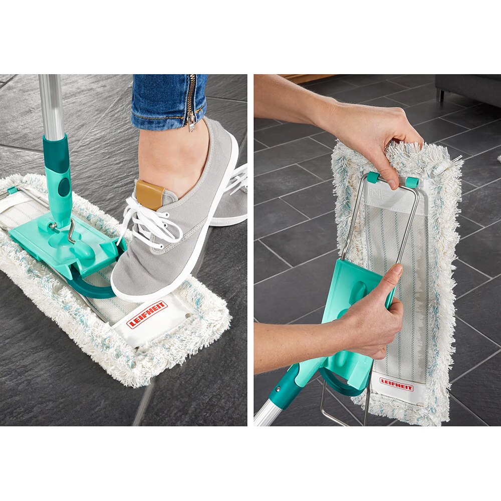 Rezerva mop plat LEIFHEIT Profi Strong, 42 cm, alb