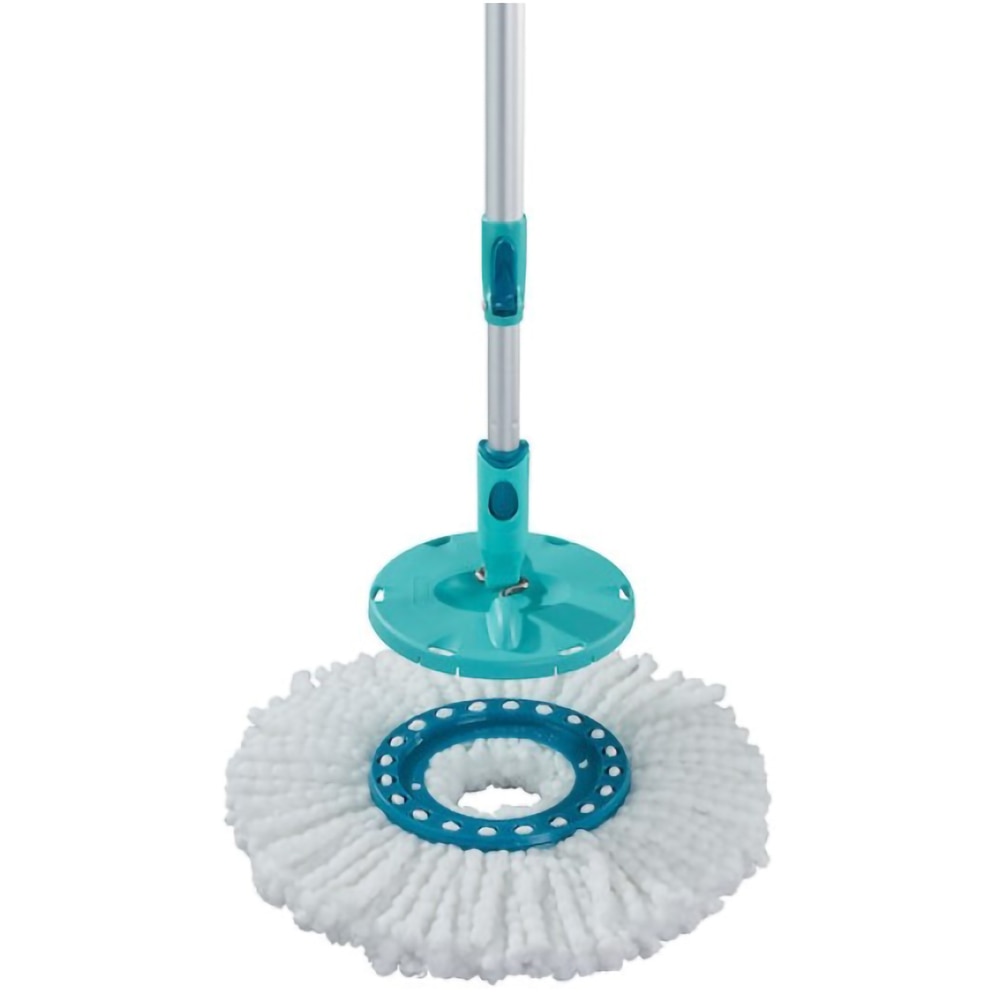 Set galeata cu storcator + mop + maner LEIFHEIT Ergo, verde