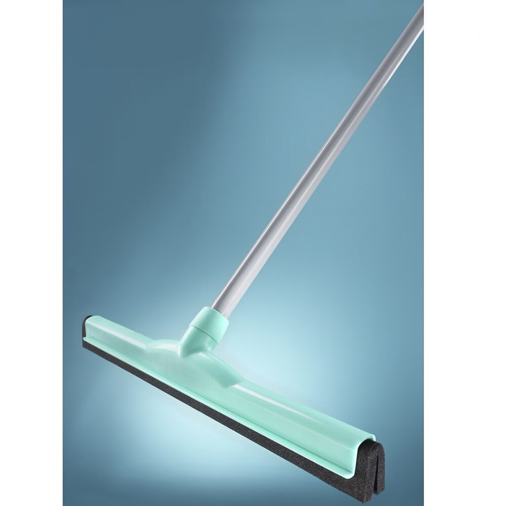 Racleta pardoseala cu maner telescopic LEIFHEIT, 80-137 cm, turcoaz