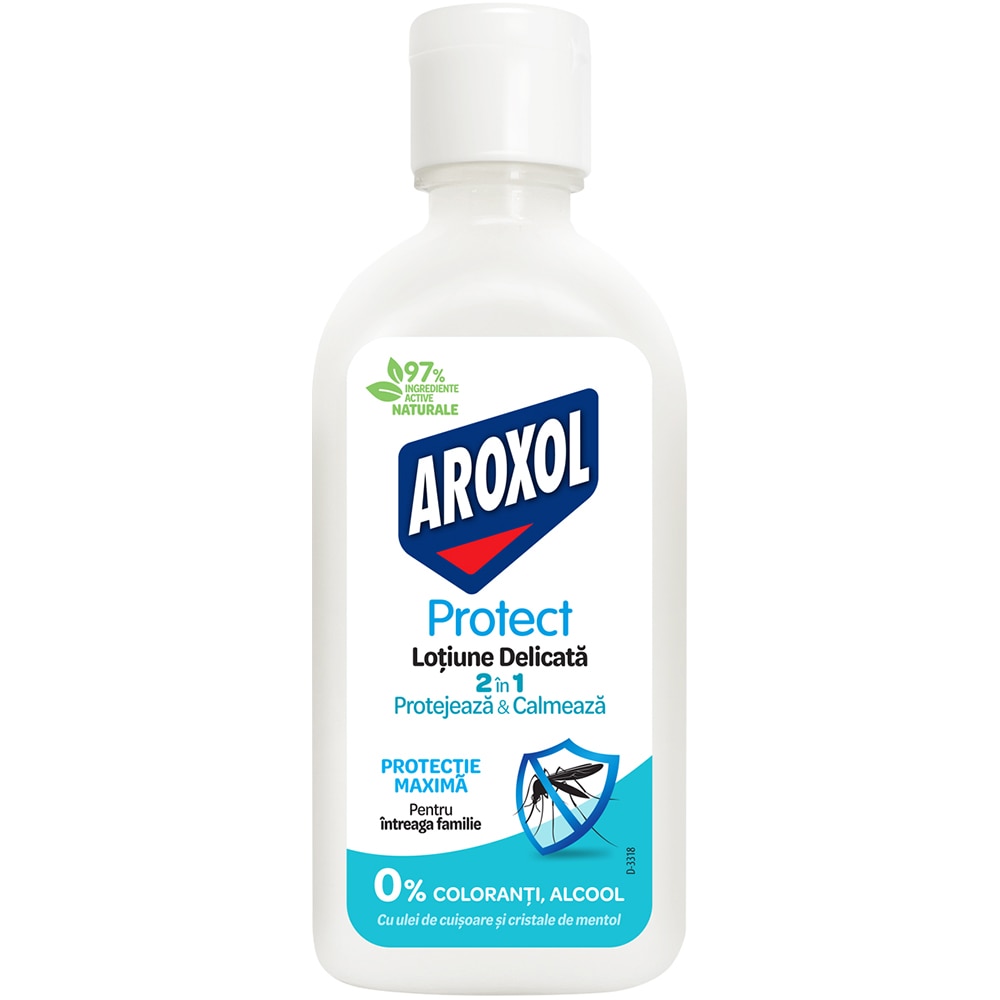 Lotiune delicata impotriva tantarilor AROXOL Protect, 85 ml